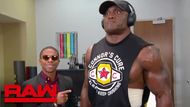 Why wouldn't Lio Rush want to hold the gold, like the man he manages?